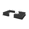 Support pour habillage de conduit