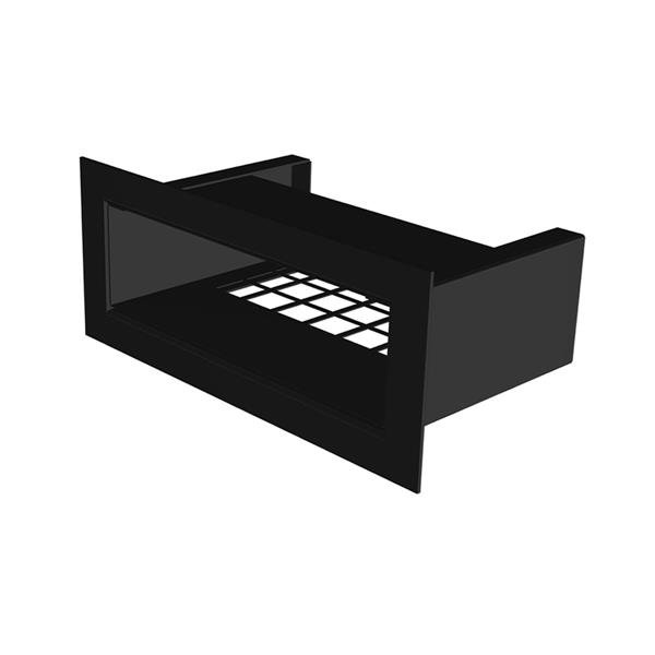 Grille De Décompression Pour Hotte De Cheminée – Blanc 12x12 Cm, Aération Optimale